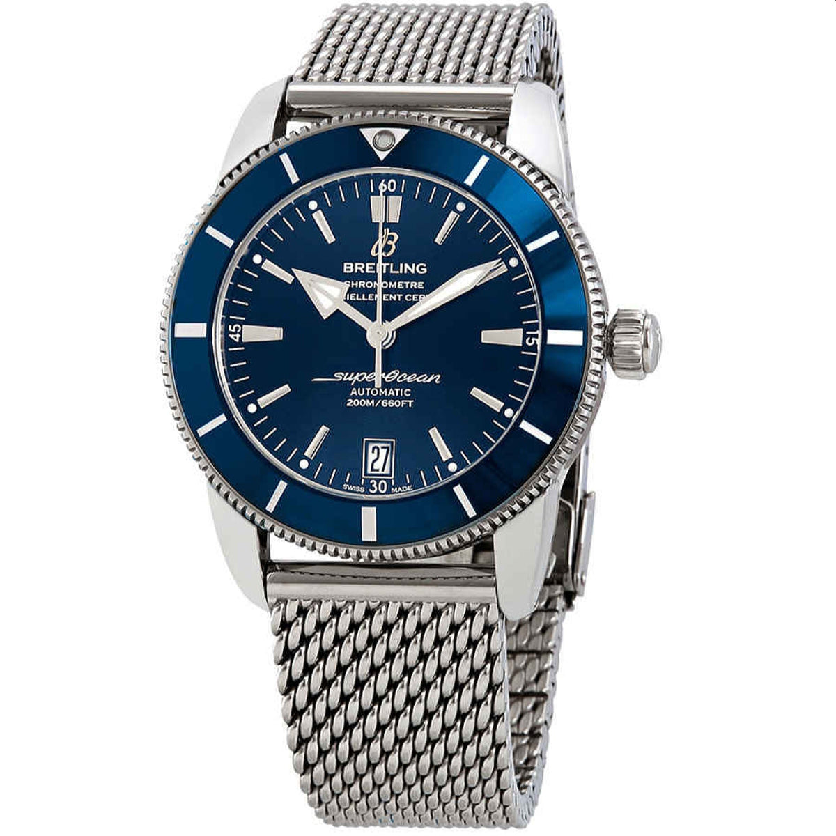 Breitling Men&#39;s AB2020161C1A1 Superocean Heritage II Stainless Steel Watch