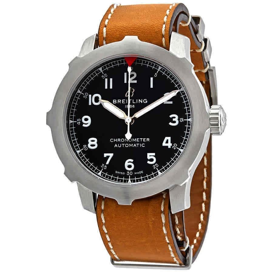 Breitling Men&#39;s AB2040101B1X1 Navitimer Super 8 B20 Brown Leather Watch