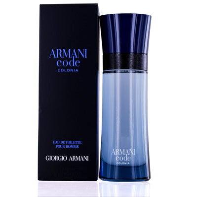 Armani Code Colonia Giorgio Armani Edt Spray 2.5 Oz (75 Ml) For Men 1857904