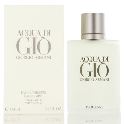 Acqua Di Gio Men Giorgio Armani Edt Spray 3.4 Oz (100 Ml) For Men 205887