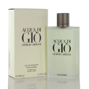 Acqua Di Gio Men Giorgio Armani Edt Spray 6.7 Oz For Men 078500