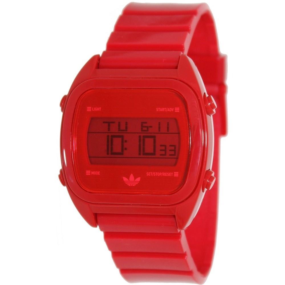 Adidas Unisex ADH2729 Sydney Chronograph Digital Red Polyurethane Watch