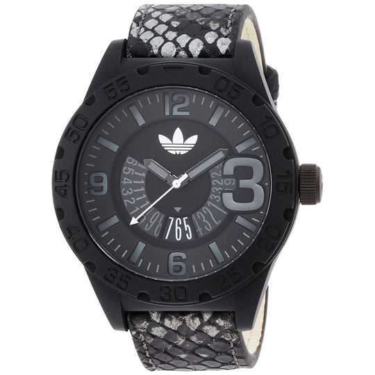 Adidas Men's ADH3042 Newburgh Black Stainless Steel Watch