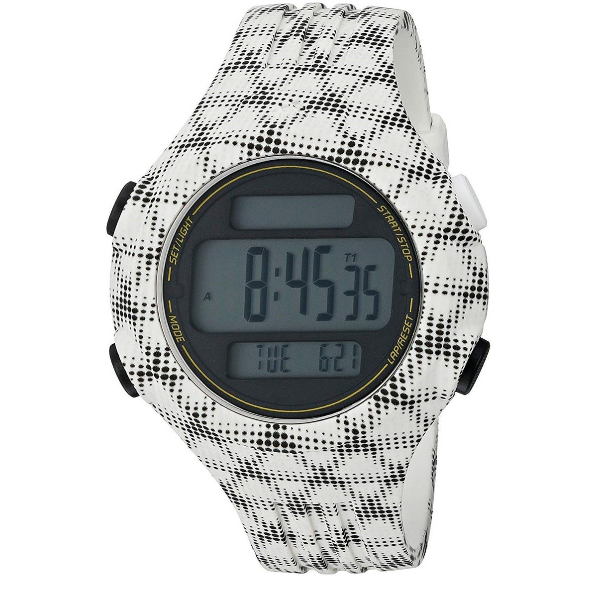 Adidas Men's ADP6088 Performance Digital White Polyurethane Watch