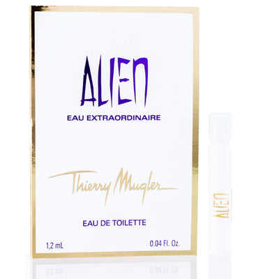 Alien Eau Extraordinaire Thierry Mugler Edt Spray Vial 0.04 Oz (1.2 Ml) For Women  280757