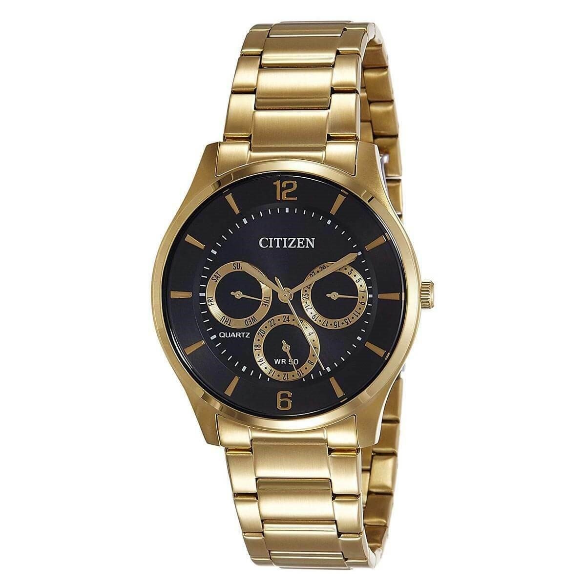 Citizen Men's AG8353-81E Citizen Analog Gold-Tone Stainless Steel Watch
