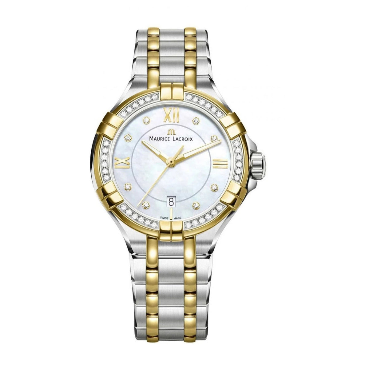 Maurice Lacroix Women's AI1004-DY503-171-1 Aikon Two-Tone Stainless Steel Watch