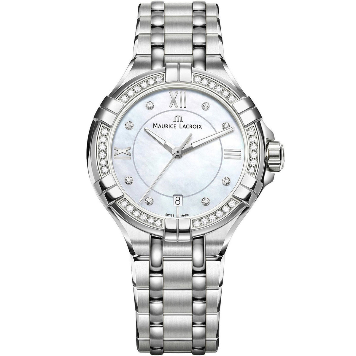 Maurice Lacroix Women's AI1006-SD502-170-1 Aikon Stainless Steel Watch