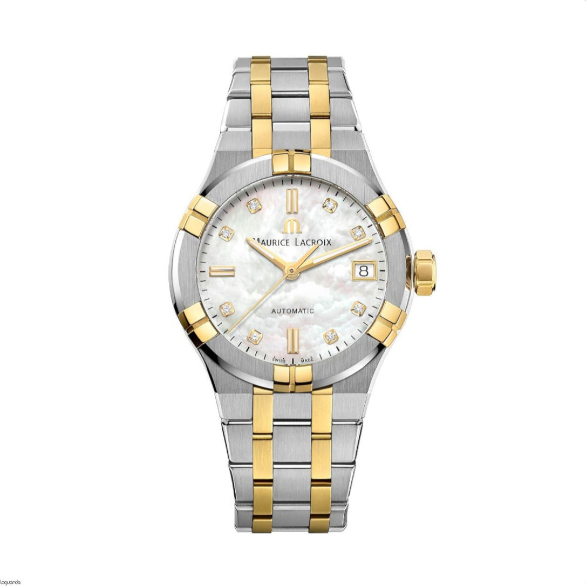 Maurice Lacroix Women's AI6006-PVY13-170-1 Aikon Two-Tone Stainless Steel Watch