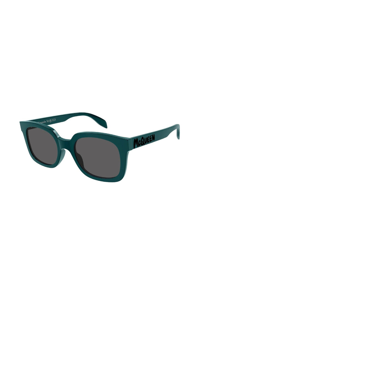 Alexander McQueen Men's Sunglasses Spring Summer Green Grey CR 39 CR 39 Dark AM0348S 002