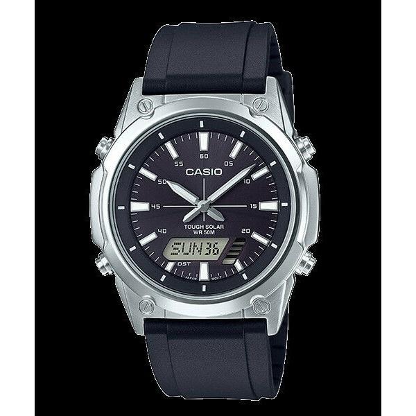 Casio Men&#39;s AMWS820-1A Casio Black Resin Watch