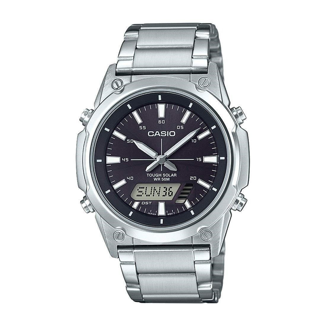 Casio Men&#39;s AMWS820D-1A Casio Stainless Steel Watch
