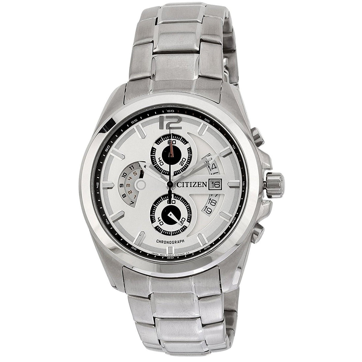 Citizen Men&#39;s AN3420-51A Chronograph Stainless Steel Watch