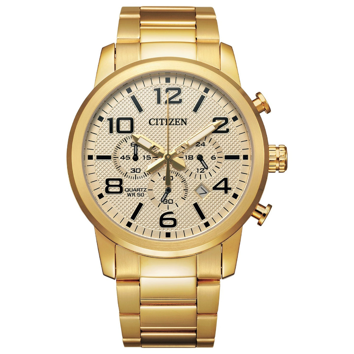 Citizen Men's AN8052-55P Citizen Chronograph Gold-Tone Stainless Steel Watch