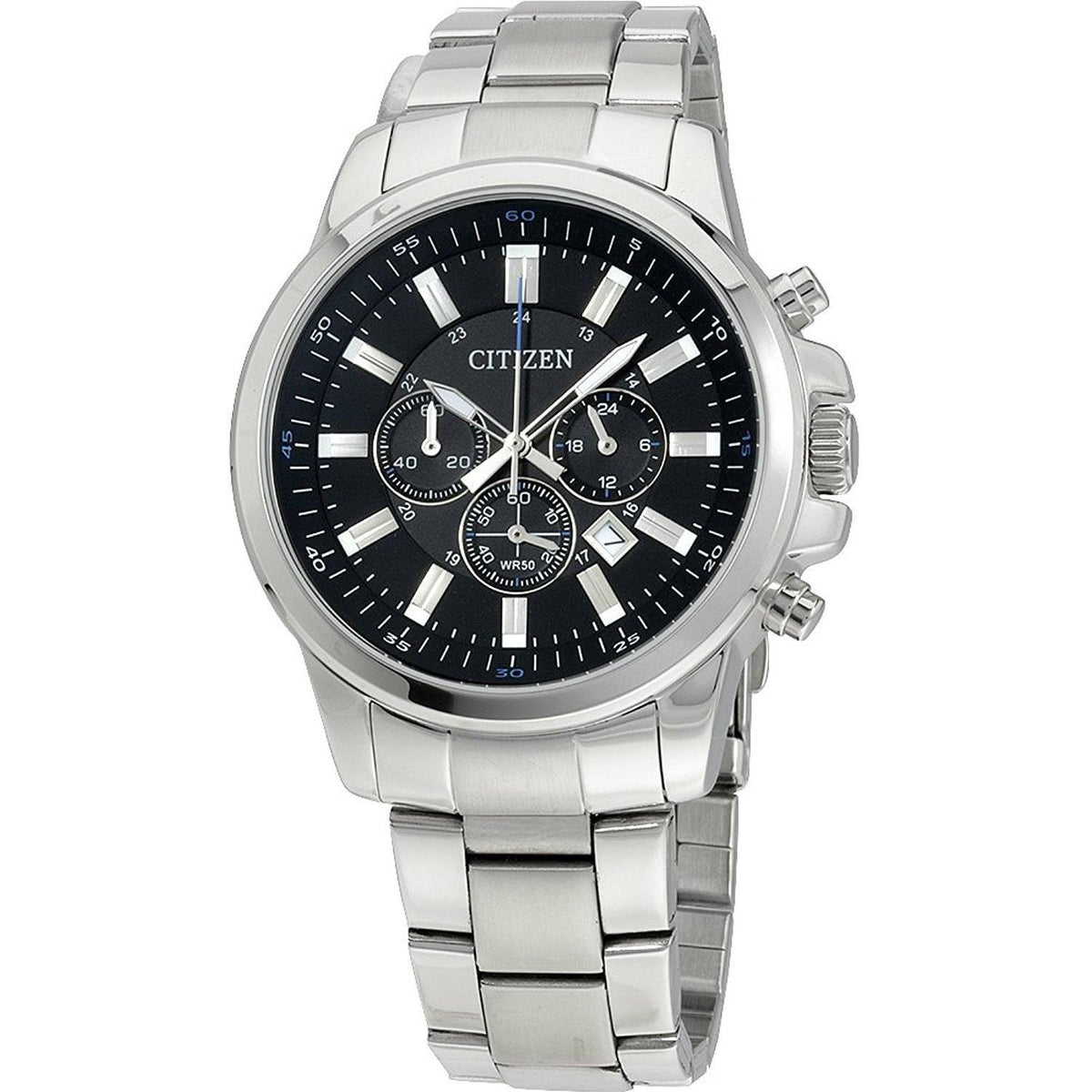 Citizen Men&#39;s AN8080-50E Citizen Quartz Chronograph Stainless Steel Watch