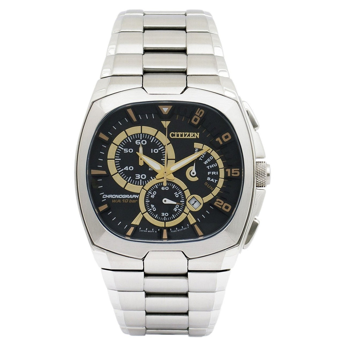 Citizen Men's AN9000-53E Classic Chronograph Stainless Steel Watch