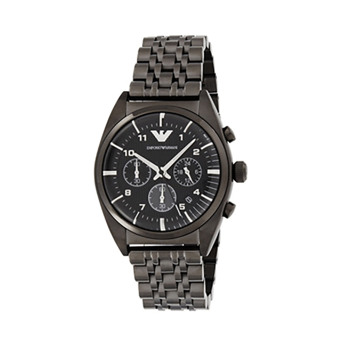 Emporio Armani Men's AR0374 Sportivo Chronograph Grey Stainless Steel Watch