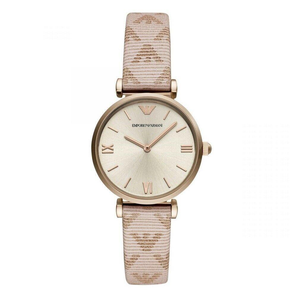 Emporio Armani Women's AR11126 Classic Pink Leather Watch