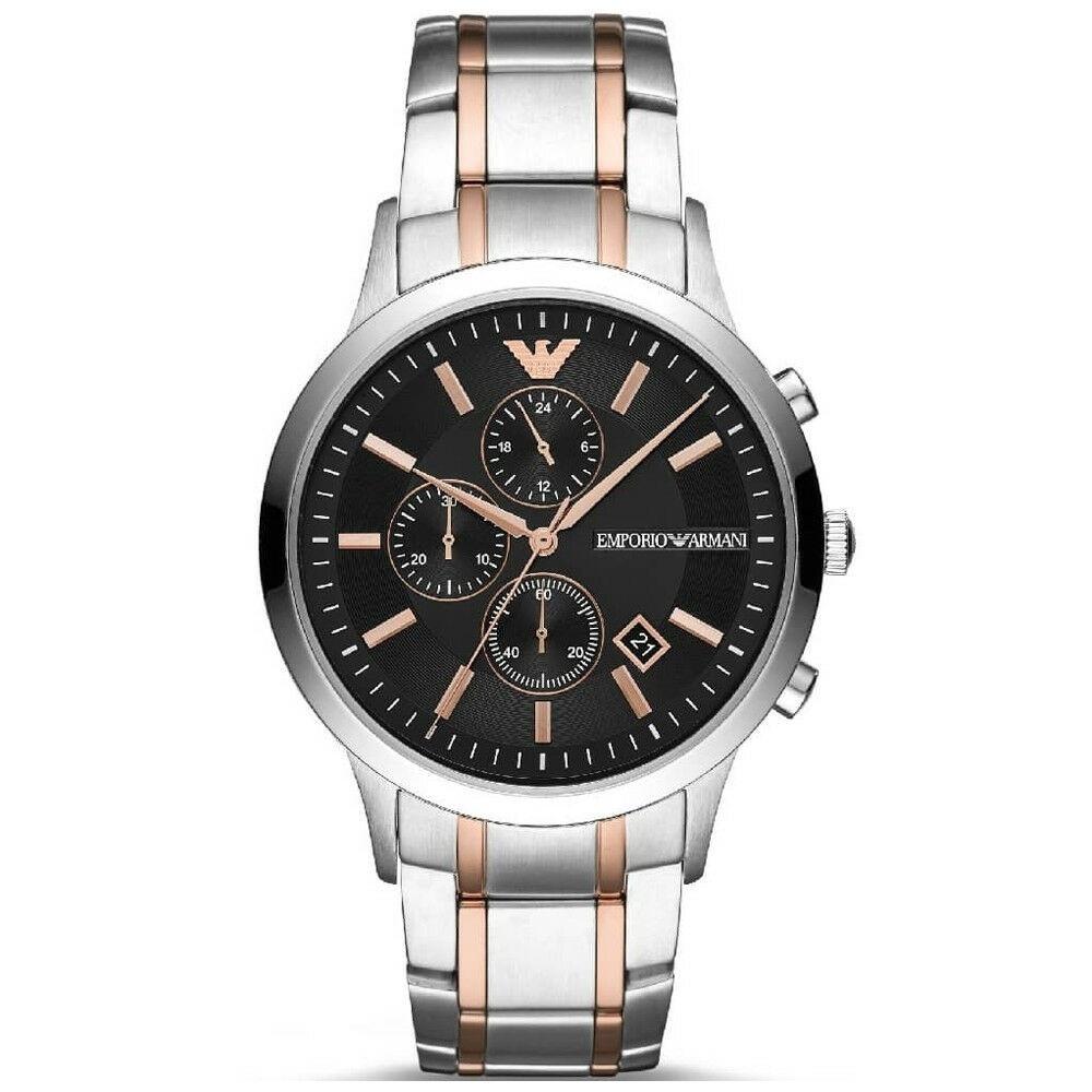 Emporio Armani Men's AR11165 Renato Chronograph Two-Tone Stainless Steel Watch