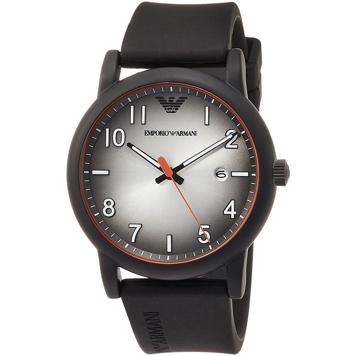 Emporio Armani Men's AR11176 Armani Black Rubber Watch