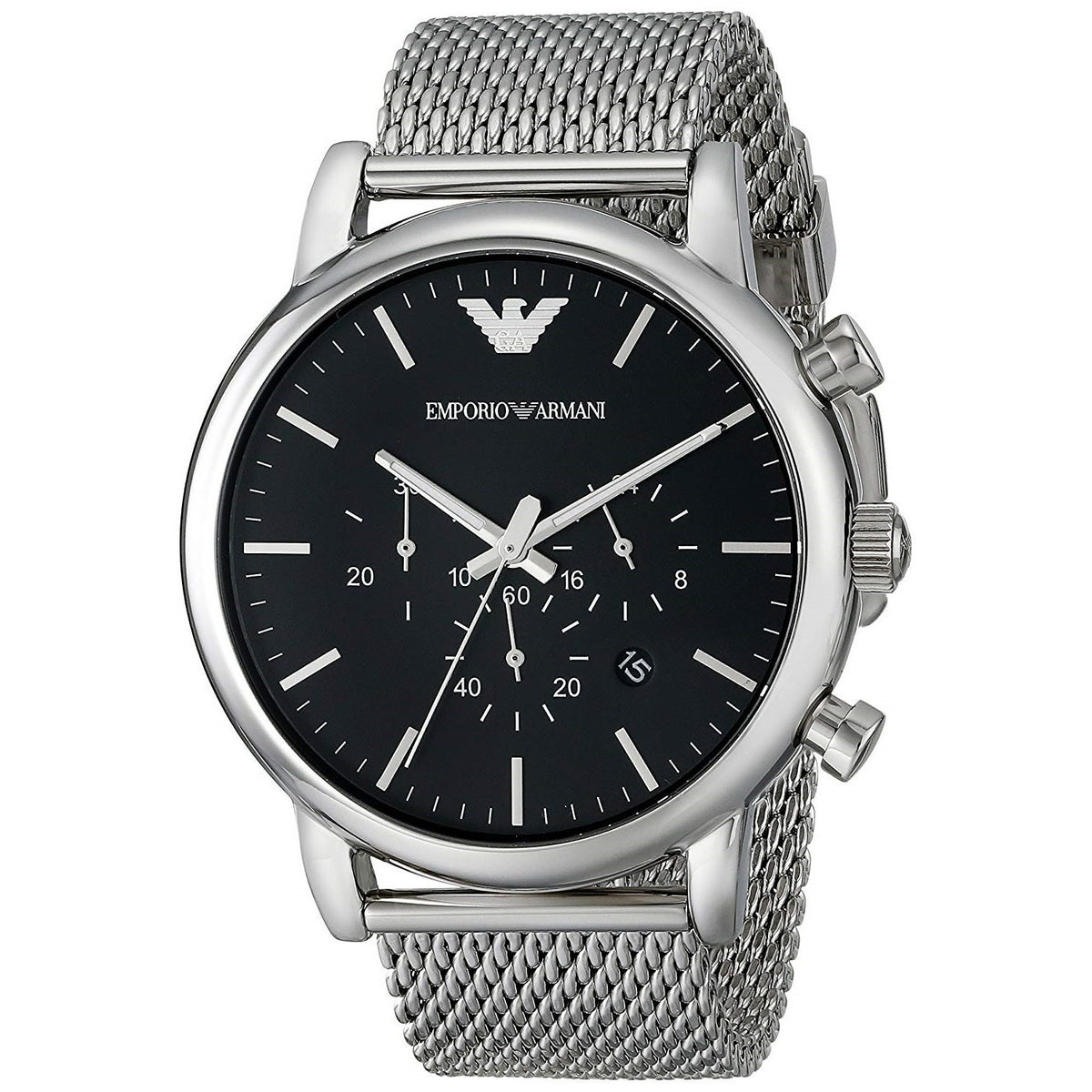 Emporio Armani Men's AR1808 Classic Chronograph Stainless Steel Watch