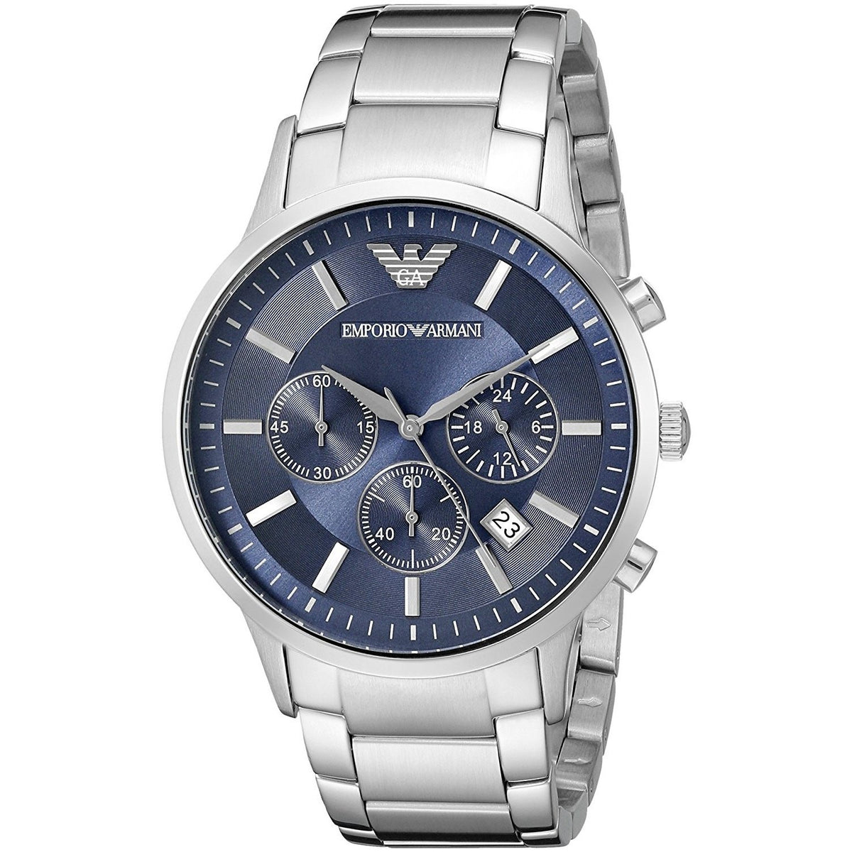 Emporio Armani Men's AR2448 Classic Chronograph Stainless Steel Watch
