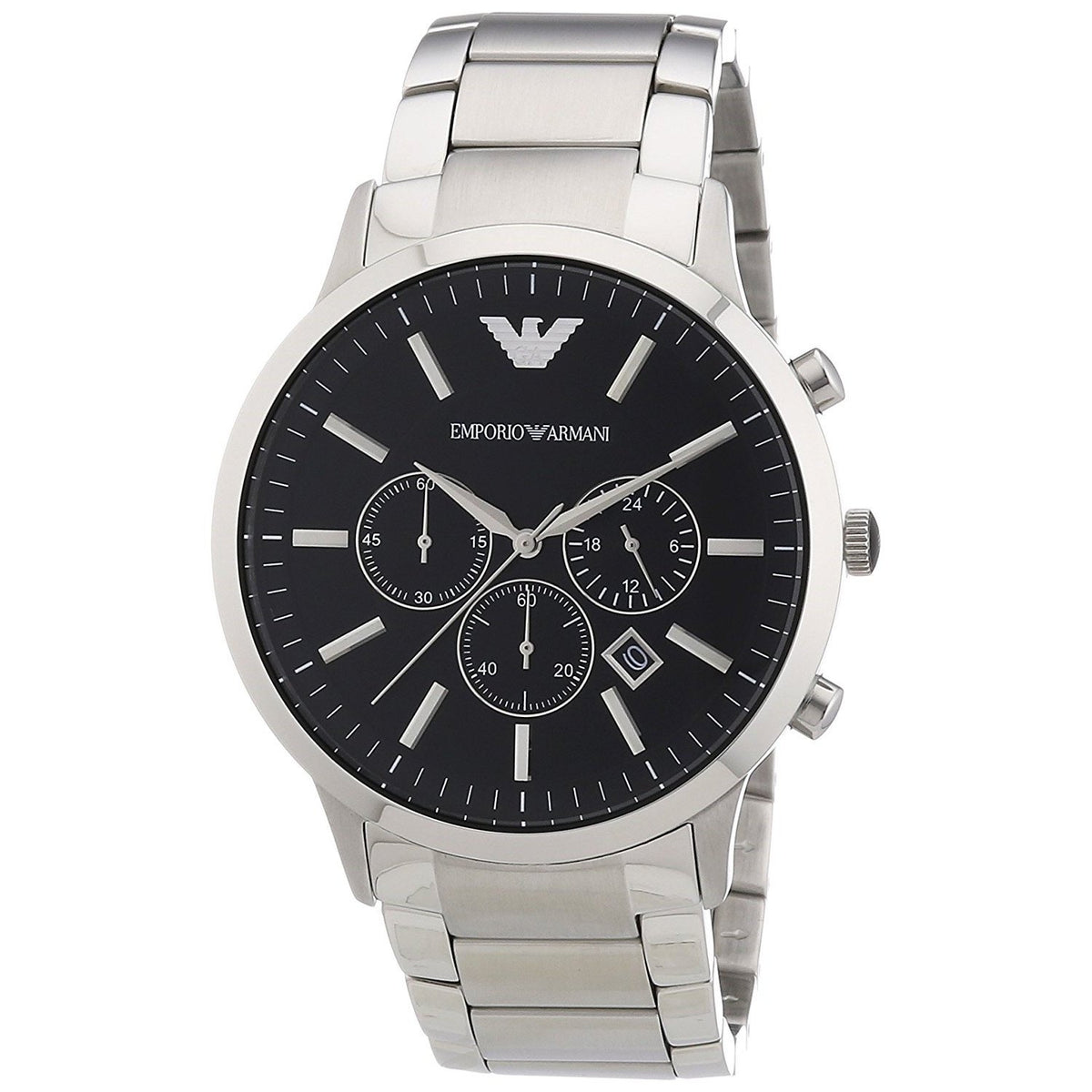 Emporio Armani Men's AR2460 Sportivo Chronograph Stainless Steel Watch