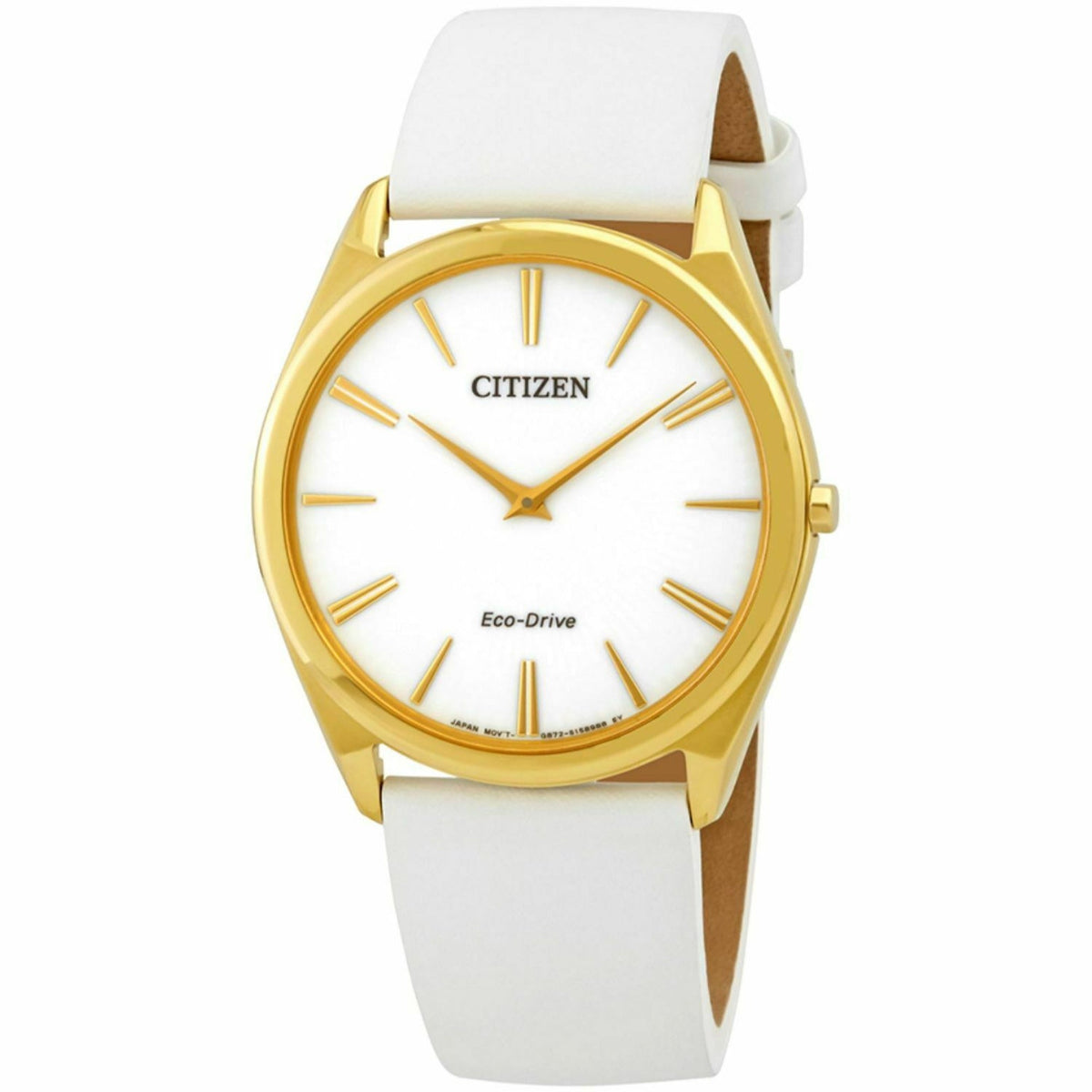 Citizen Women's AR3072-09A Stiletto White Leather Watch
