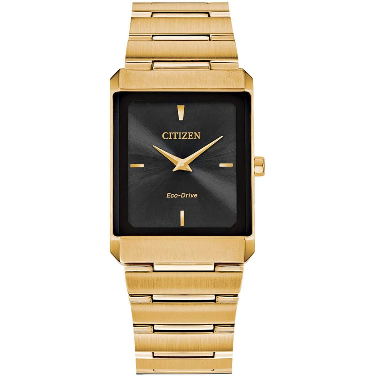 Citizen Men&#39;s AR3102-51E Eco-Drive Gold-Tone Stainless Steel Watch