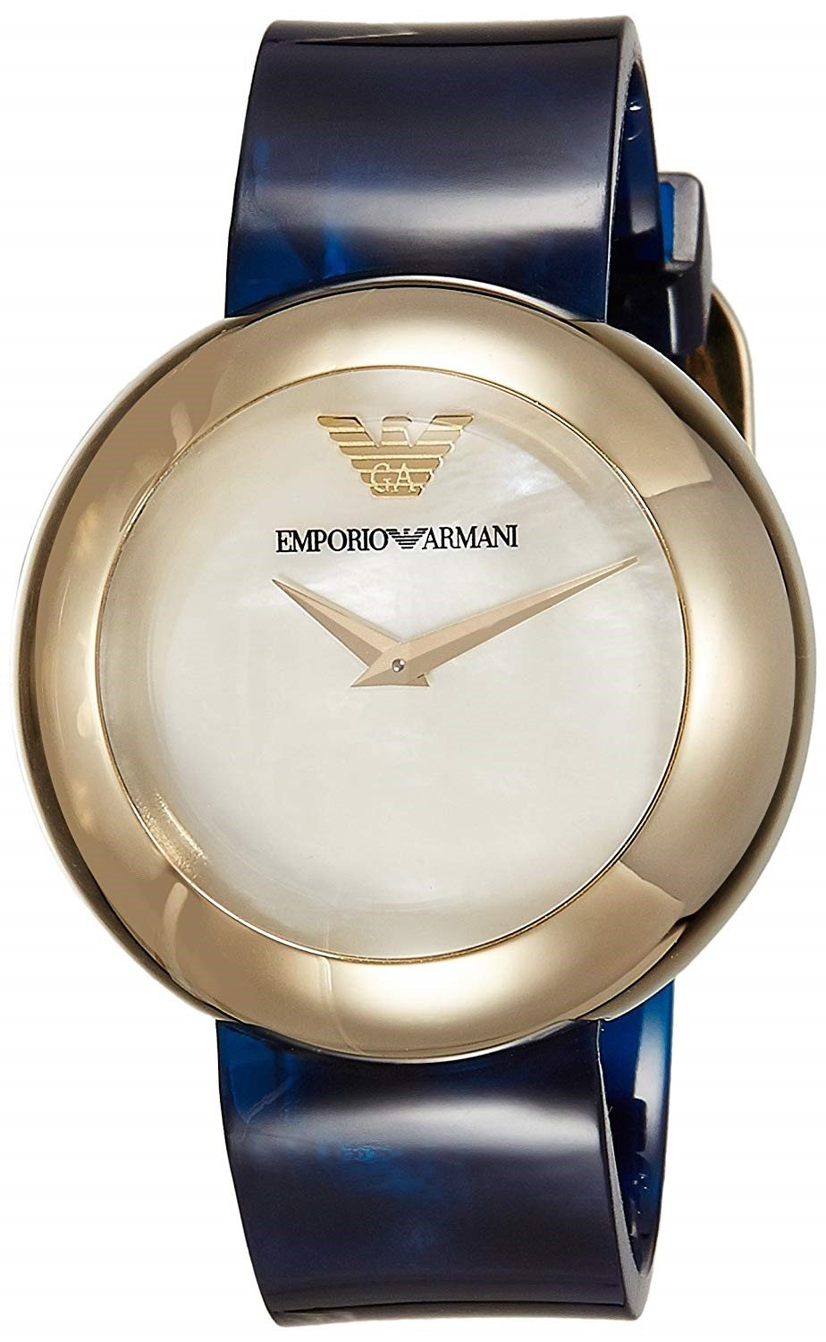Emporio Armani Women's AR7384 Blue Stainless Steel Watch