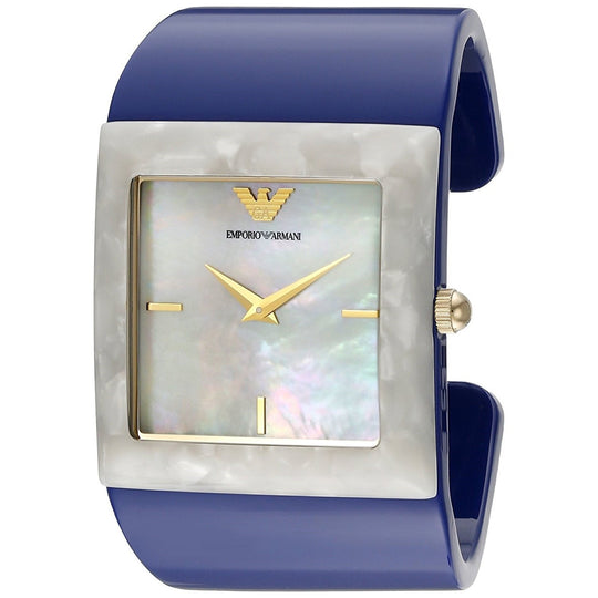 Emporio Armani Women's AR7396 Donna Catwalk Blue Plastic Watch