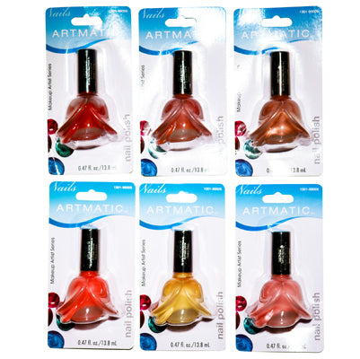 Artmatic Diamond Brilliance Nail Polish 72 Pcs Assorted Colors 0.47 Oz (13.8 Ml) 30199005