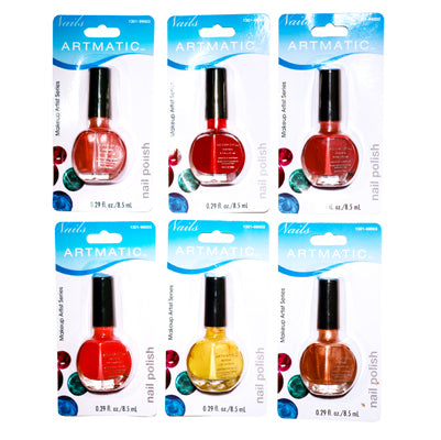 Artmatic Mega Brilliance Nail Polish 72 Pcs Assorted Colors 0.29 Oz Ea (8.5 Ml) 91789
