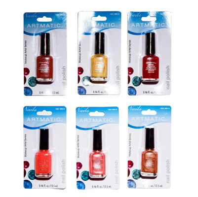 Artmatic Mega Radiant Nail Polish 72 Pcs. Assorted Colors 0.46 Oz  Ea (13.5 Ml) NA