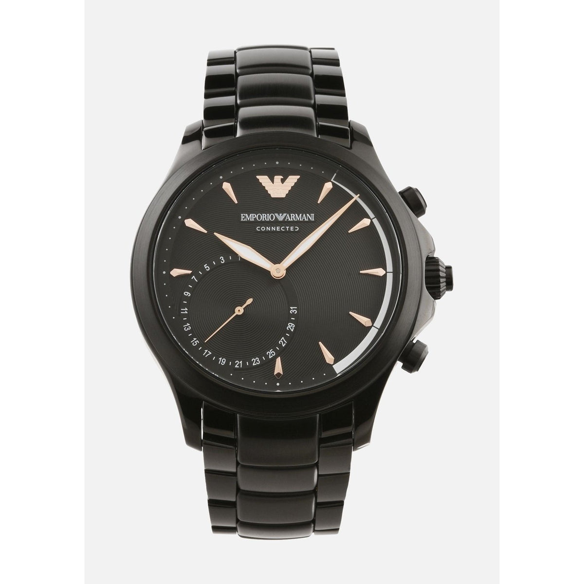 Emporio Armani Men's ART3012 Connected Black Stainless Steel Watch