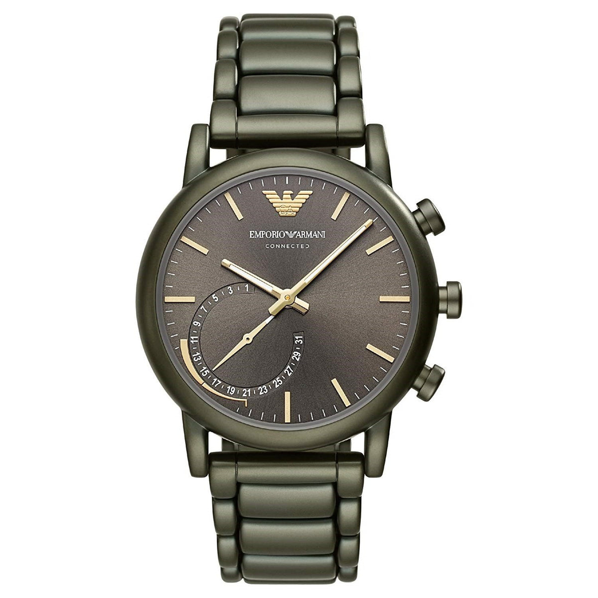 Emporio Armani Men's ART3015 Connected Green Stainless Steel Watch