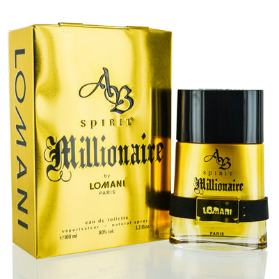 Ab Spirit Millionaire Lomani Edt Spray 3.3 Oz For Men 3211