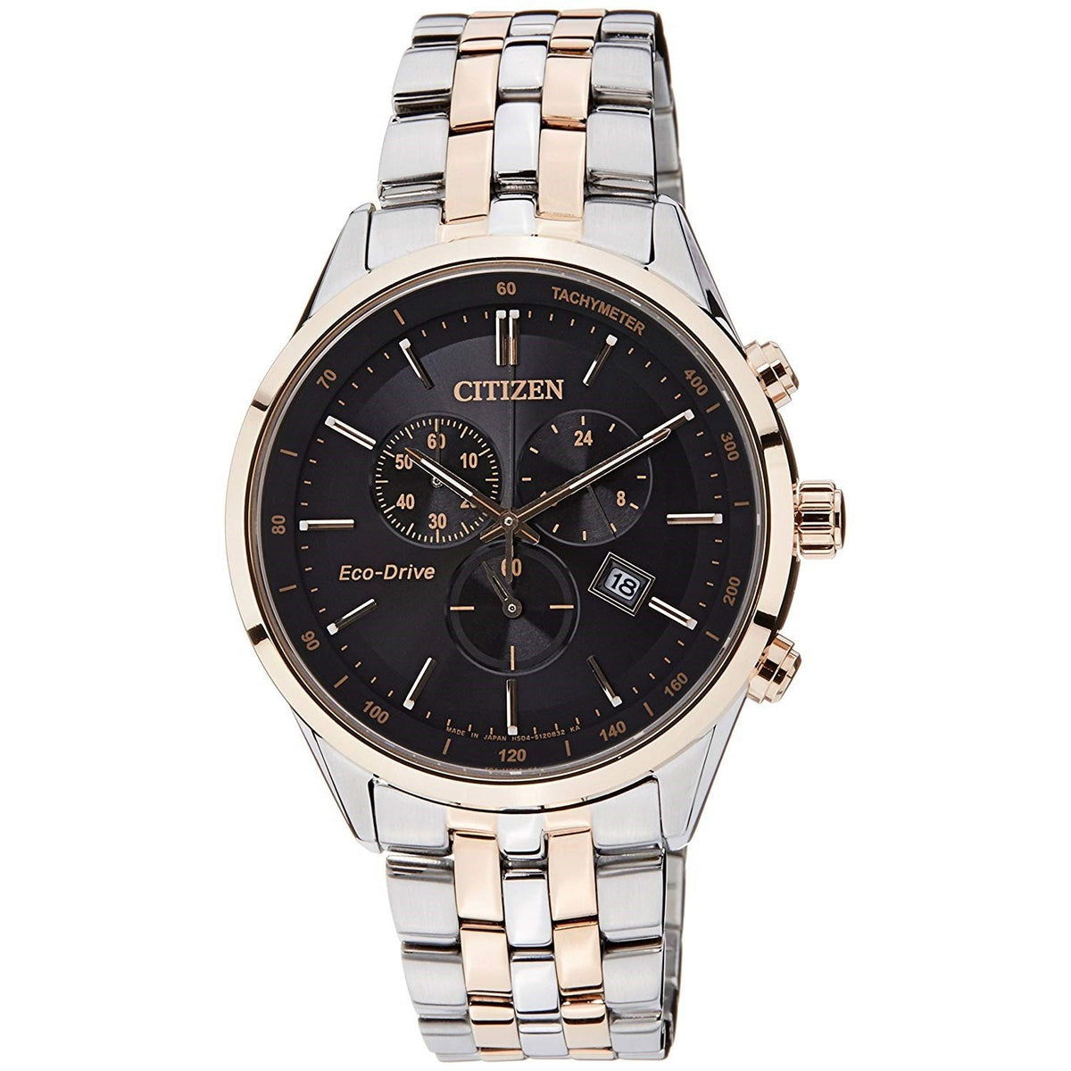 Citizen Men&#39;s AT2144-54E Eco-Drive Chronograph Two-Tone Stainless Steel Watch
