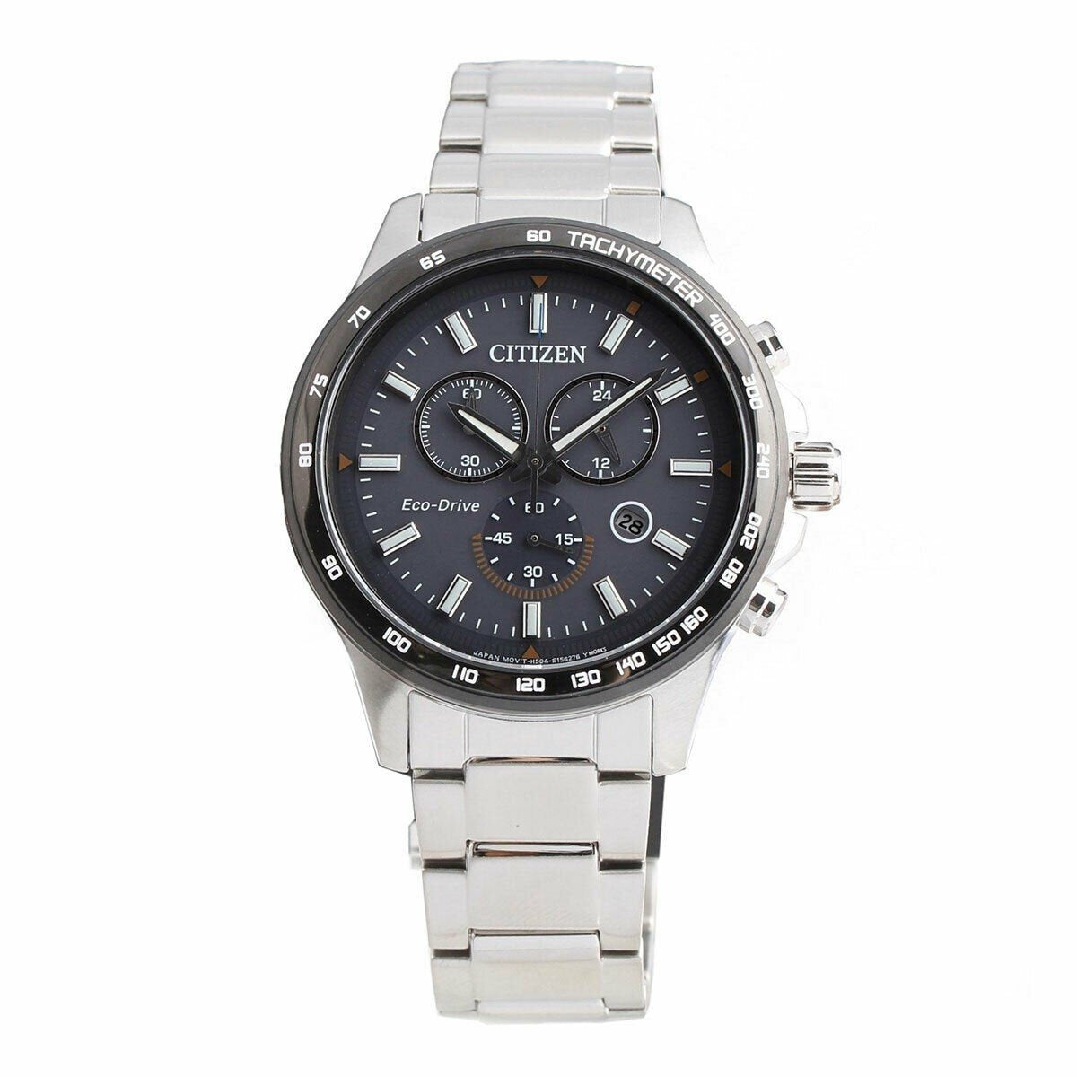 Citizen Men&#39;s AT2424-82H Eco-Drive Chronograph Stainless Steel Watch