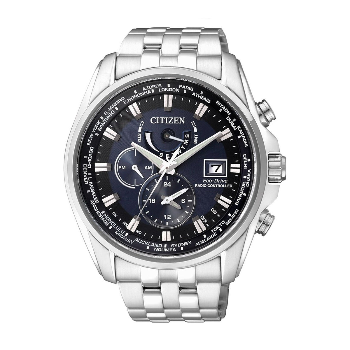 Citizen Men's AT9031-52L Eco-Drive Chronograph Stainless Steel Watch