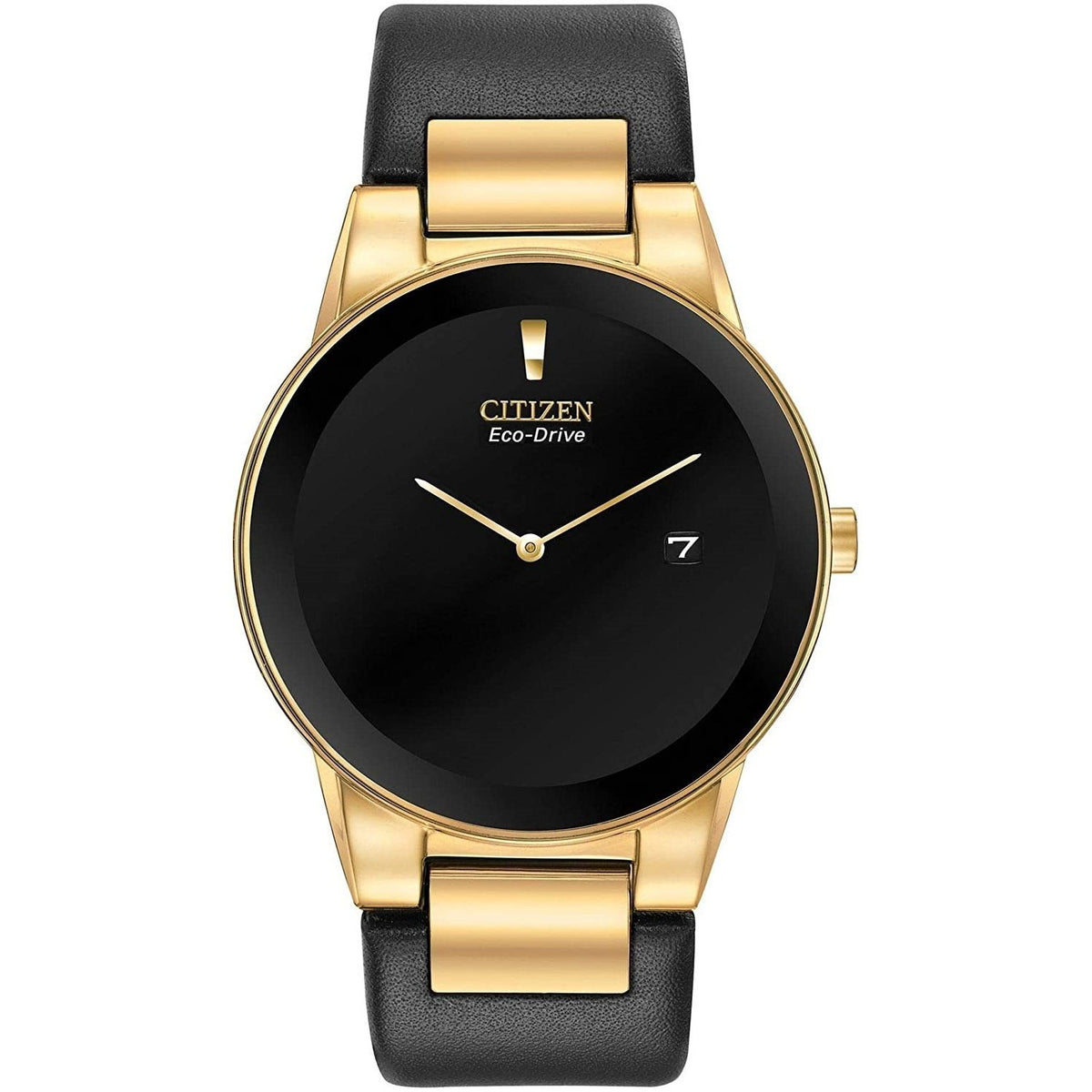 Citizen Men&#39;s AU1062-05E Axiom Black Leather Watch