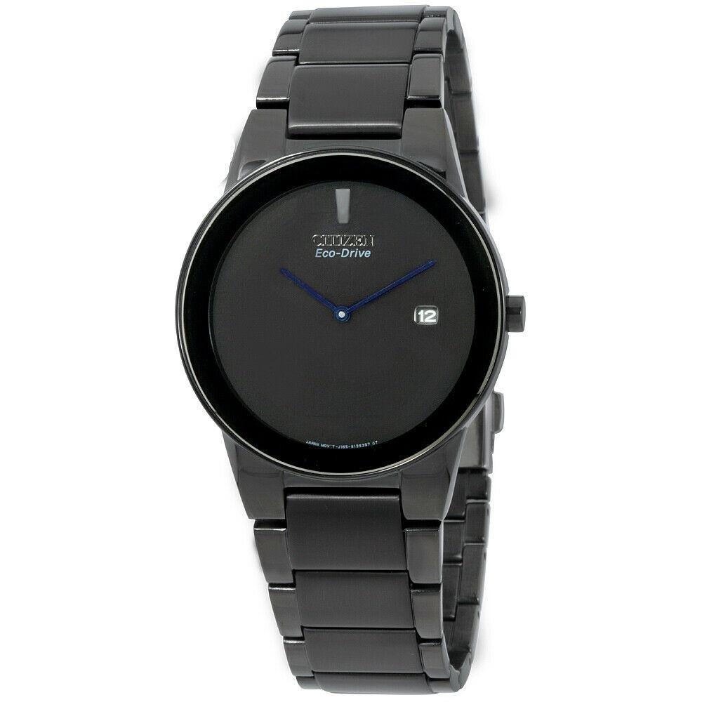 Citizen Men&#39;s AU1065-58E Axiom Black Stainless Steel Watch