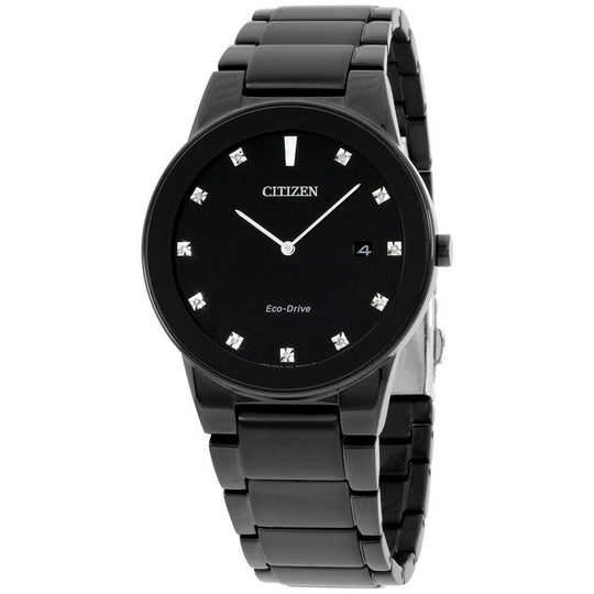 Citizen Men's AU1065-58G Axiom Black Stainless Steel Watch