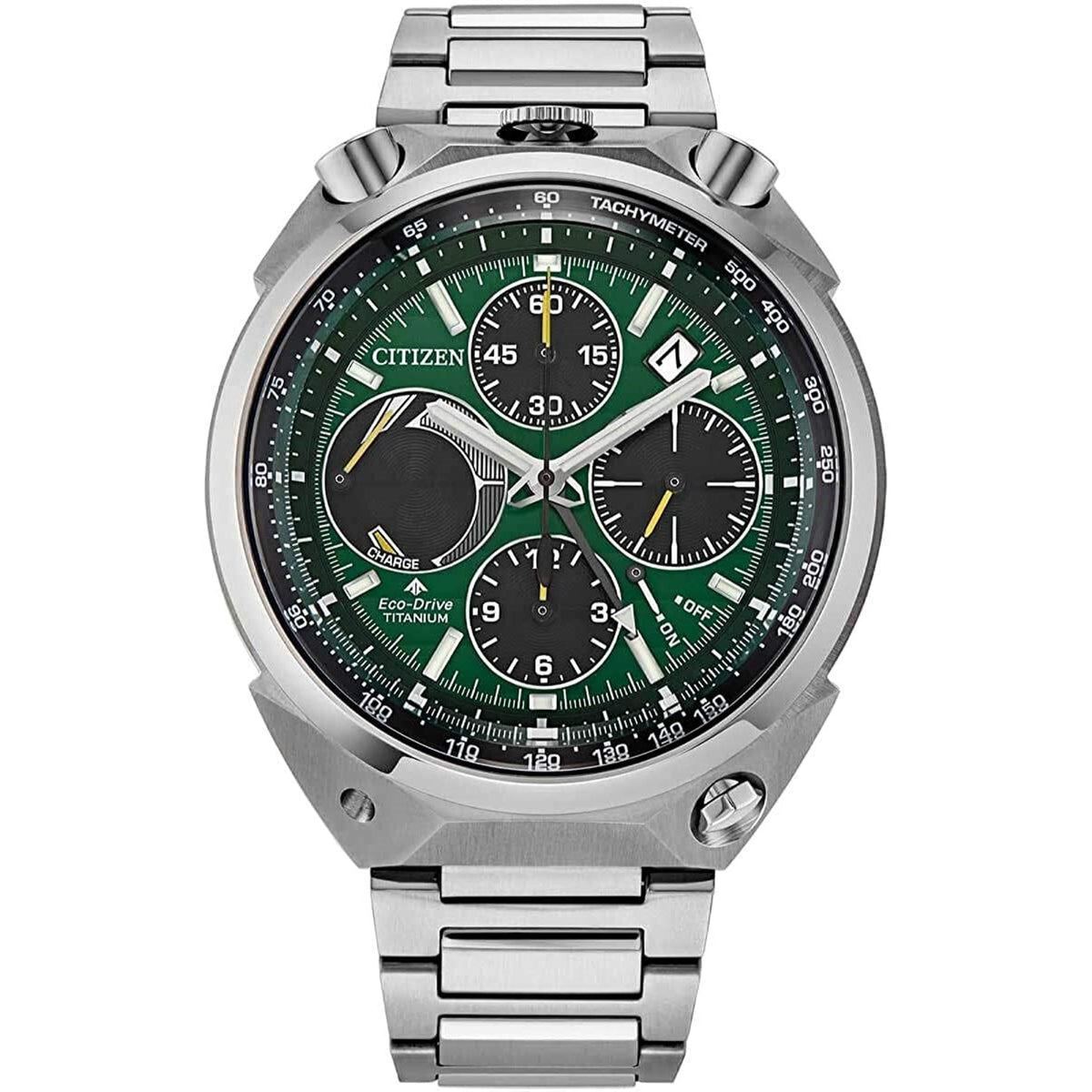 Citizen Men's AV0081-51X Promaster Tsuno Chronograph Titanium Watch