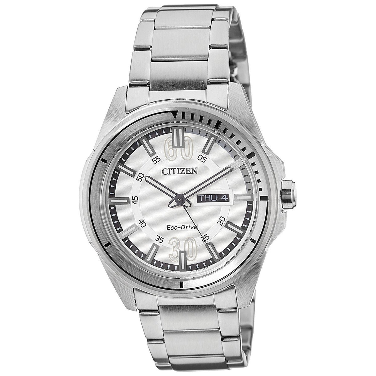 Citizen Men&#39;s AW0030-55A Eco-Drive Stainless Steel Watch
