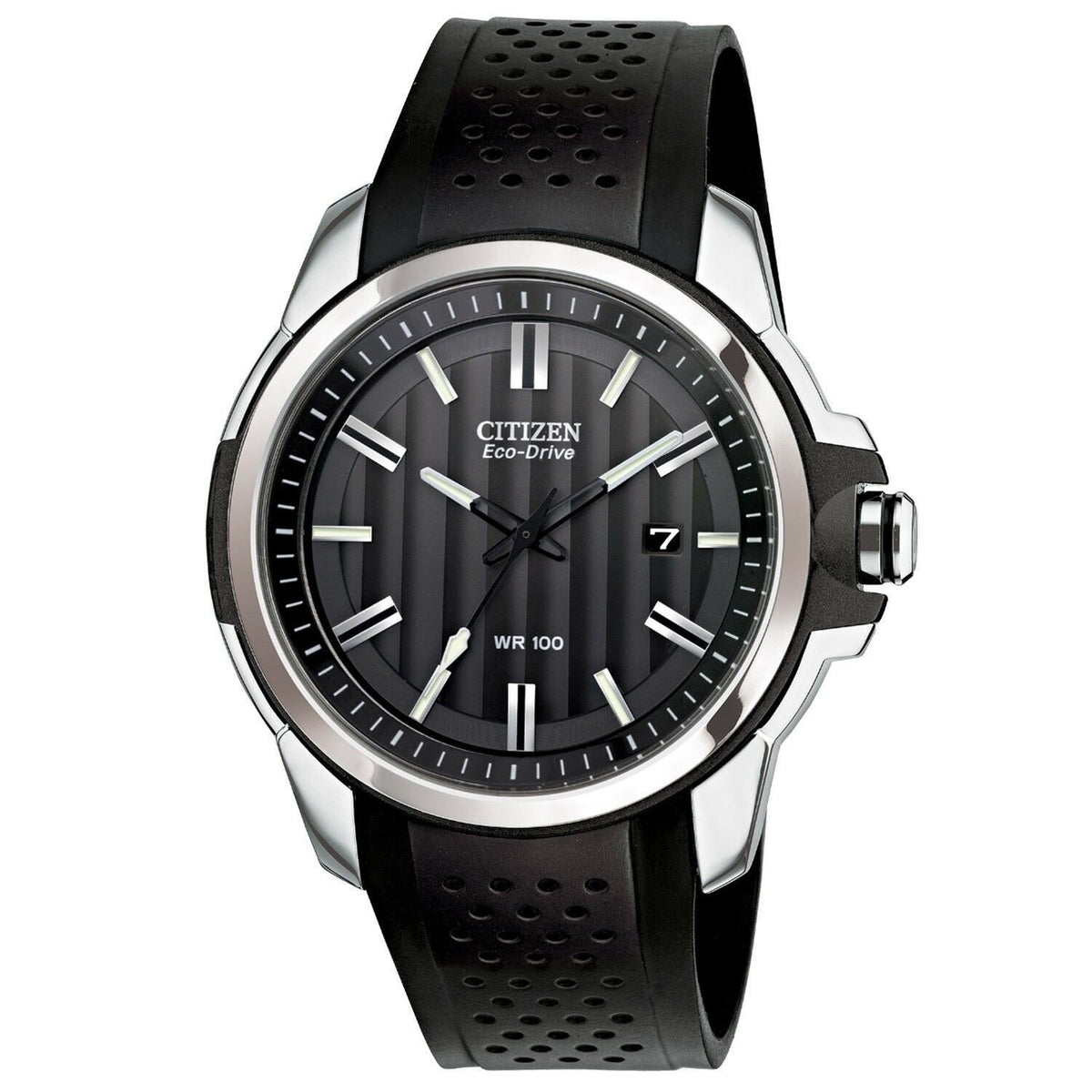 Citizen Men's AW1150-07E AR Black Plastic Watch