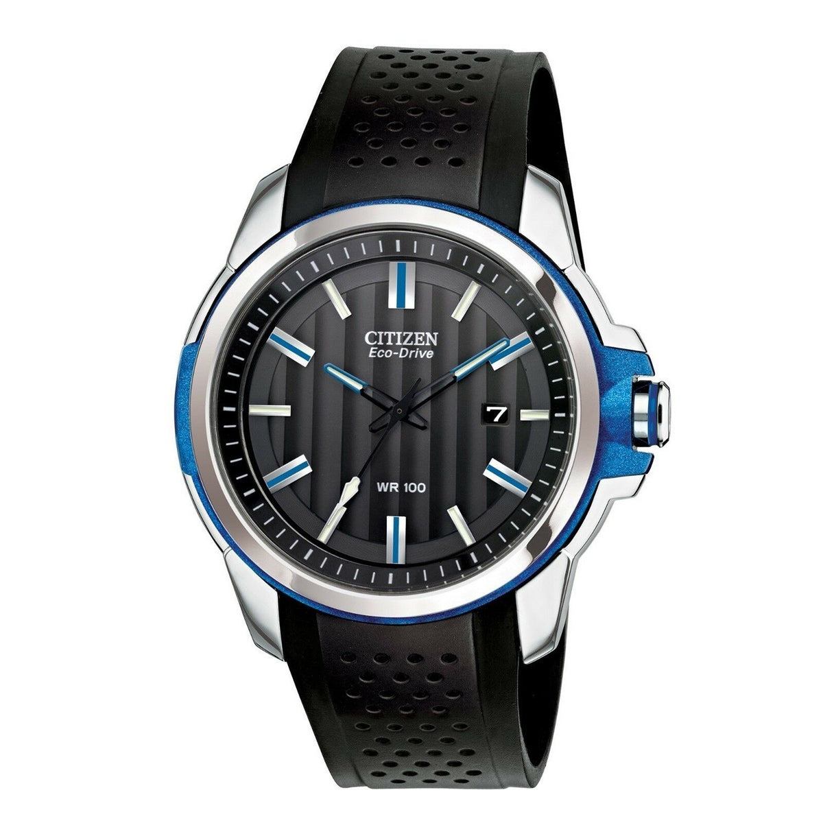 Citizen Men's AW1151-04E AR Black Plastic Watch