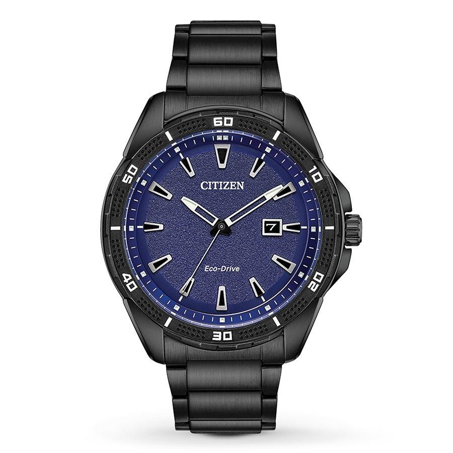Citizen Men&#39;s AW1585-55L AR Black Stainless Steel Watch