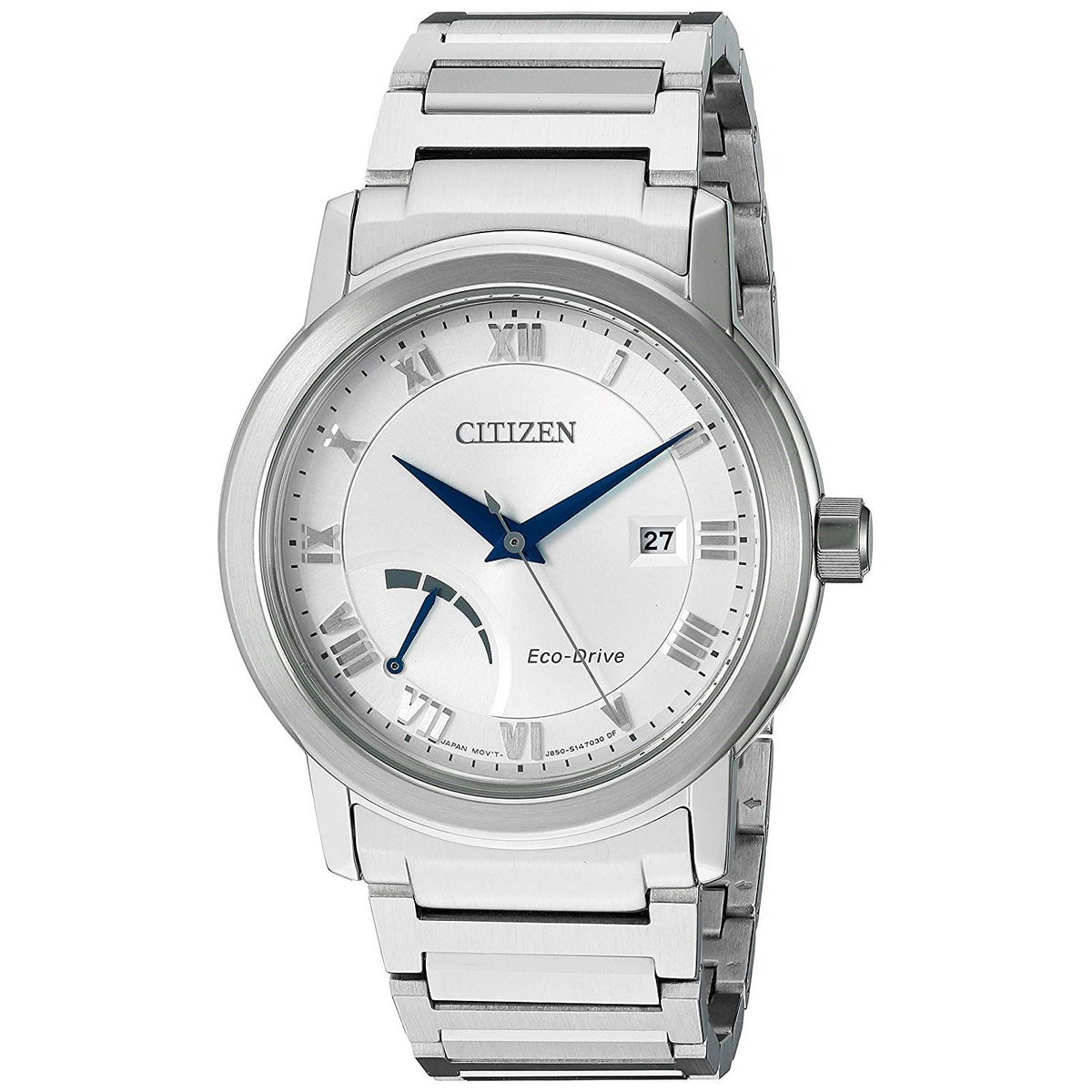 Citizen Men&#39;s AW7020-51A Eco-Drive Power Reserve Indidcator Stainless Steel Watch
