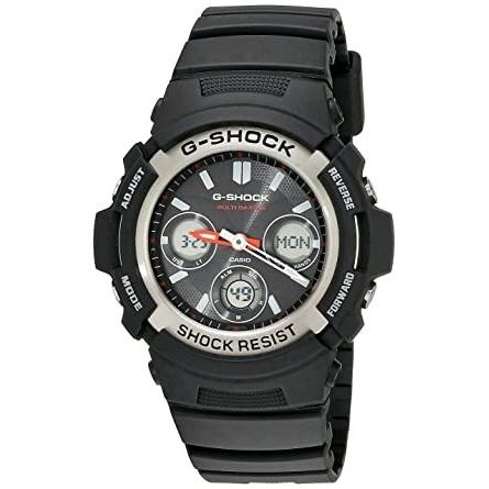 Casio Men's AWGM100A-1A G-Shock Chronograph Black Resin Watch